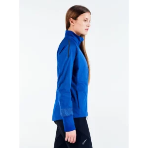 Chaqueta mujer CRAFT ADV NORDIC SKI CLUB JACKET 1912525, Club cobolt, con modelo, vista lateral