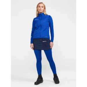 Chaleco mujer CRAFT ADV NORDIC SKI CLUB VEST 1912526, Club cobolt, con modelo, vista frontal
