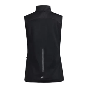 Chaleco mujer CRAFT ADV NORDIC SKI CLUB VEST 1912526, Negro, vista posterior