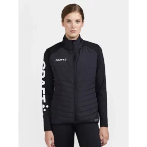 Chaleco mujer CRAFT ADV NORDIC SKI CLUB VEST 1912526, Negro, con modelo, vista frontal