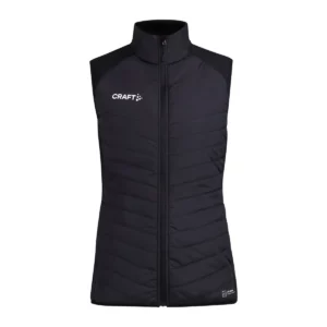 Chaleco mujer CRAFT ADV NORDIC SKI CLUB VEST 1912526, Negro, vista frontal