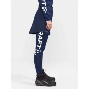 Falda mujer CRAFT CORE NORDIC SKI CLUB SKIRT 1912697, Blaze, vista lateral con modelo