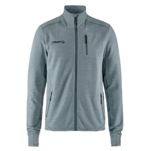 Chaqueta hombre CRAFT PRO EXPLORE WOOL MIDLAYER 1913800, Flow melange, vista frontal