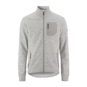Chaqueta hombre CRAFT PRO EXPLORE WOOL MIDLAYER 1913800, Gris marengo, vista frontal