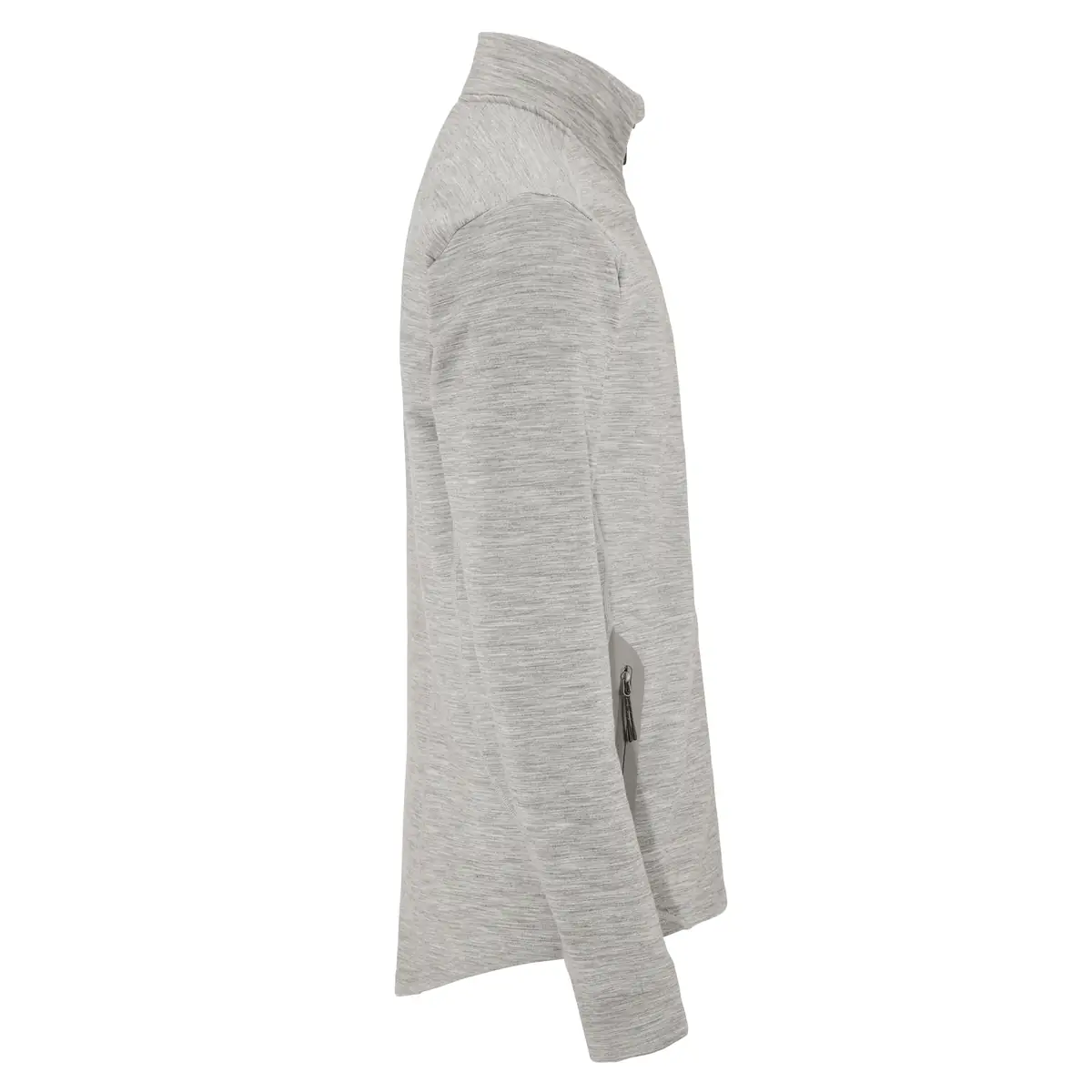 Chaqueta hombre CRAFT PRO EXPLORE WOOL MIDLAYER 1913800 5 Chaqueta hombre CRAFT PRO EXPLORE WOOL MIDLAYER 1913800, Gris marengo, lateral derecho