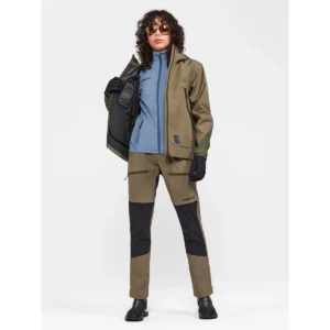 Chaqueta mujer CRAFT PRO EXPLORE WOOL MIDLAYER 1913801, Flow melange, con modelo