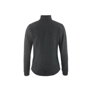 Chaqueta mujer CRAFT PRO EXPLORE WOOL MIDLAYER 1913801, Negro marengo, vista posterior