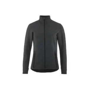 Chaqueta mujer CRAFT PRO EXPLORE WOOL MIDLAYER 1913801, Negro marengo, vista frontal