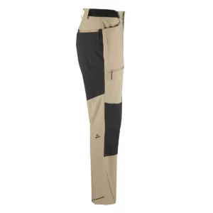 Pantalón hombre CRAFT PRO EXPLORE HIKING PANTS 1913802, Raw, lateral derecho