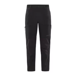 Pantalón hombre CRAFT PRO EXPLORE HIKING PANTS 1913802, Negro, vista frontal