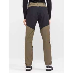 Pantalón mujer CRAFT PRO EXPLORE HIKING PANTS 1913803, vista posterior con modelo