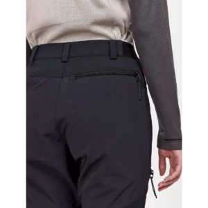 Pantalón mujer CRAFT PRO EXPLORE HIKING PANTS 1913803, con modelo, detalle posterior de la cintura