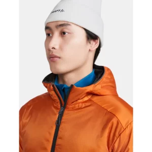 Chaqueta hombre CRAFT ADV EXPLORE LIGHTWEIGHT JACKET 1913804, con modelo, detalle del cuello