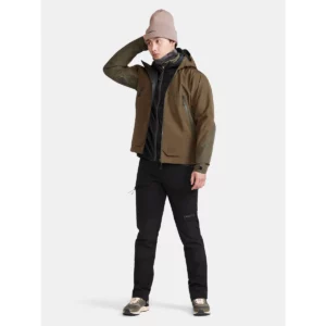 Chaqueta hombre CRAFT ADV EXPLORE LIGHTWEIGHT JACKET 1913804, con modelo, vista de conjunto con chaqueta exterior