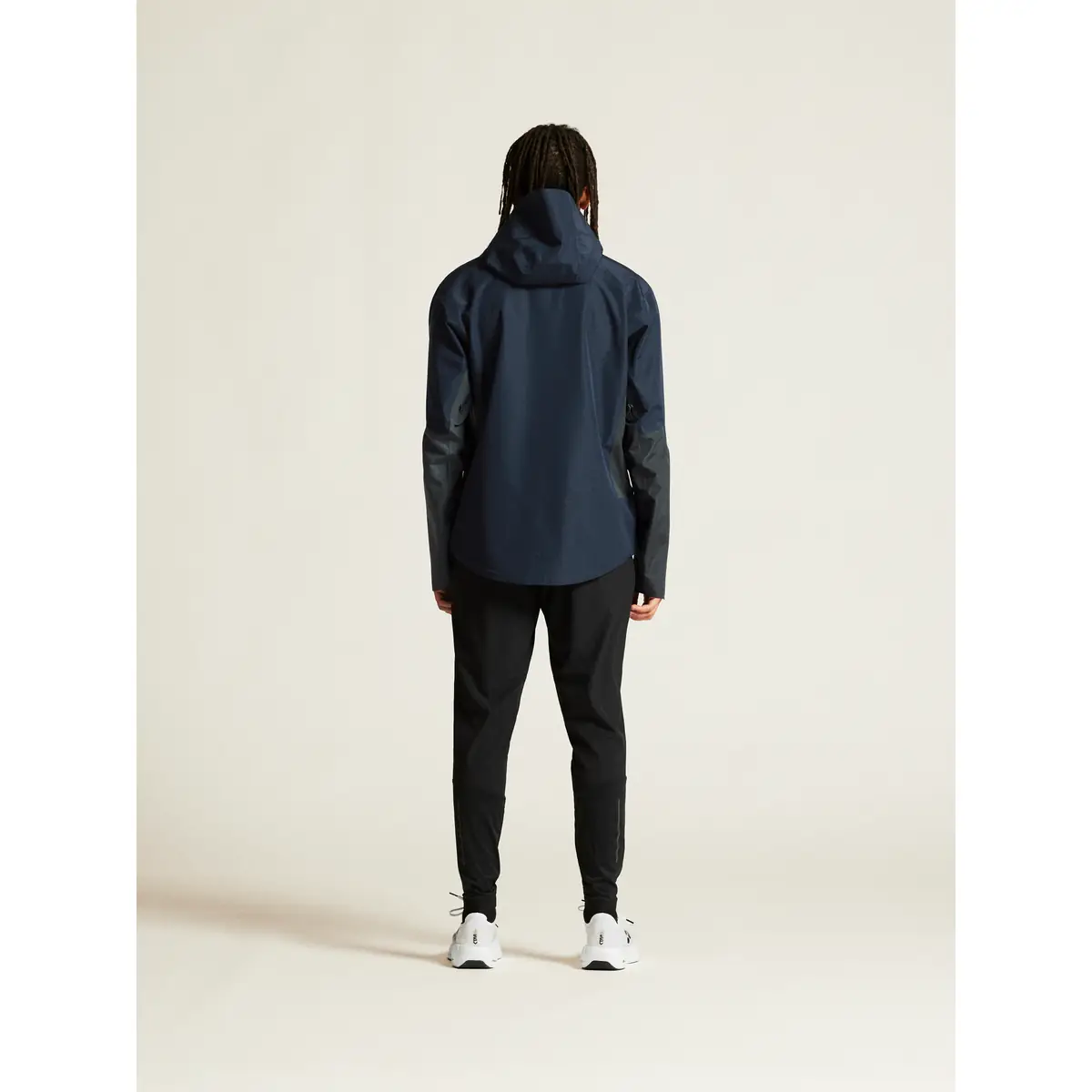 Chaqueta hombre CRAFT ADV EXPLORE SHELL JACKET 1913806 15 Chaqueta hombre CRAFT ADV EXPLORE SHELL JACKET 1913806, Blaze, con modelo, vista posterior de cuerpo completo