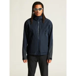 Chaqueta hombre CRAFT ADV EXPLORE SHELL JACKET 1913806, Blaze, con modelo, vista frontal