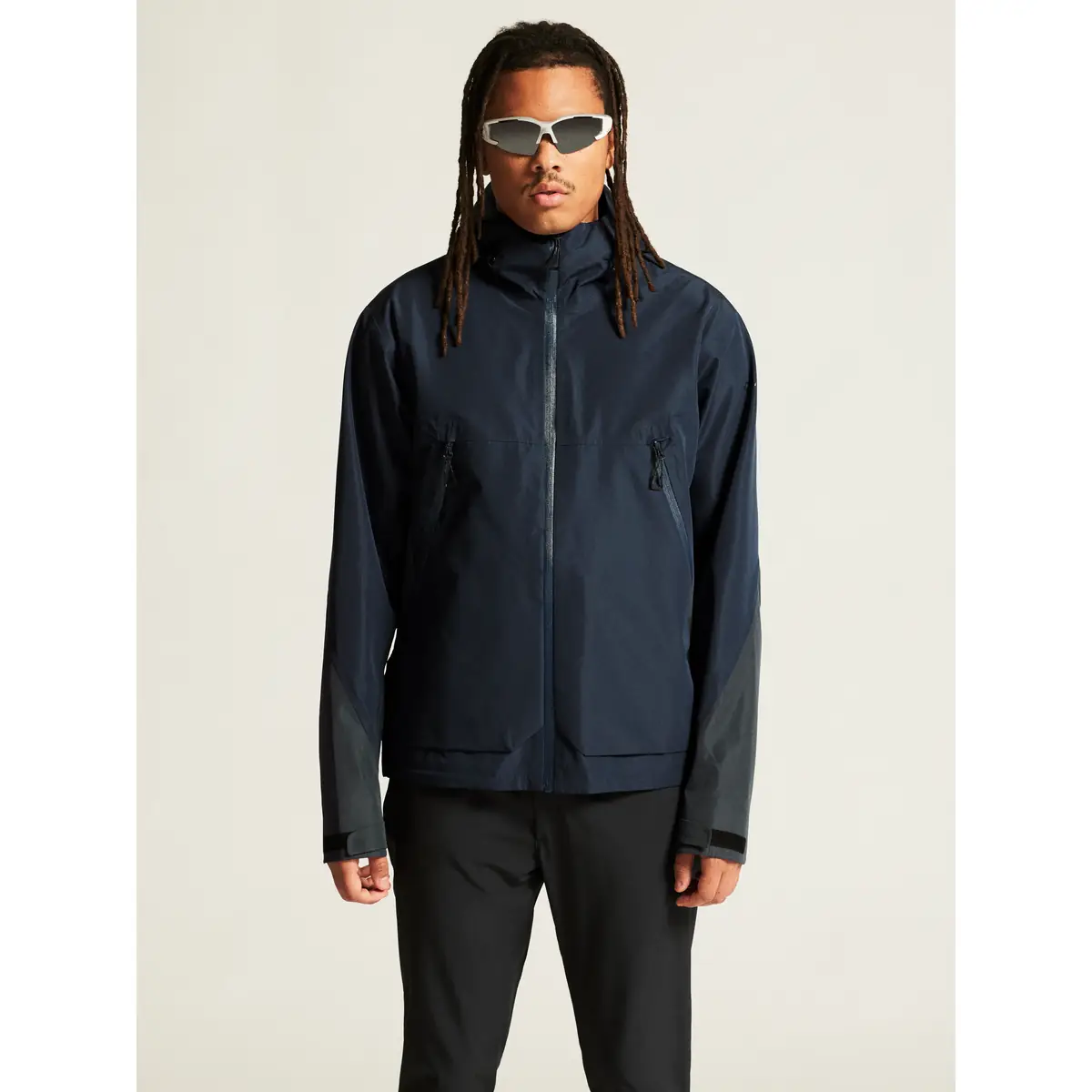 Chaqueta hombre CRAFT ADV EXPLORE SHELL JACKET 1913806 2 Chaqueta hombre CRAFT ADV EXPLORE SHELL JACKET 1913806, Blaze, con modelo, vista frontal