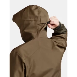 Chaqueta hombre CRAFT ADV EXPLORE SHELL JACKET 1913806, Rift, con modelo, detalle posterior de la capucha