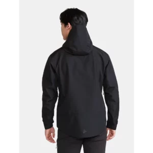 Chaqueta hombre CRAFT ADV EXPLORE SHELL JACKET 1913806, Negro, con modelo, vista posterior