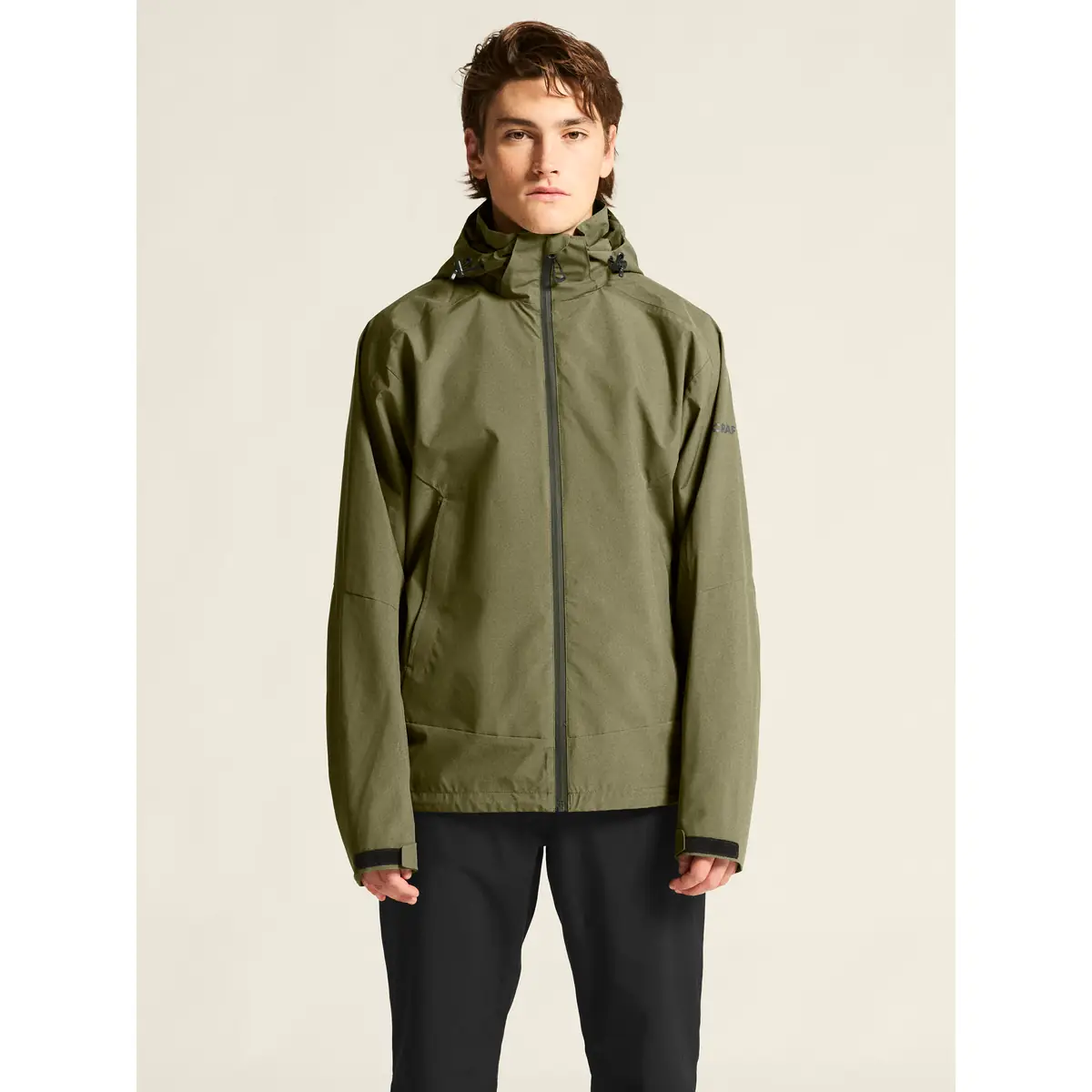 Chaqueta hombre CRAFT CORE EXPLORE SHELL JACKET 1913808 2 Chaqueta hombre CRAFT CORE EXPLORE SHELL JACKET 1913808, Rift, con modelo, vista frontal