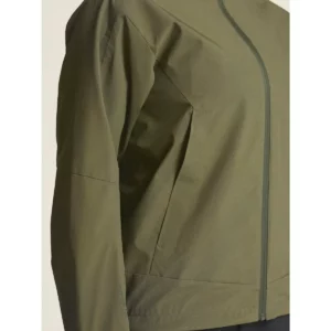 Chaqueta mujer CRAFT CORE EXPLORE SHELL JACKET 1913809, Rift, con modelo, detalle del bolsillo