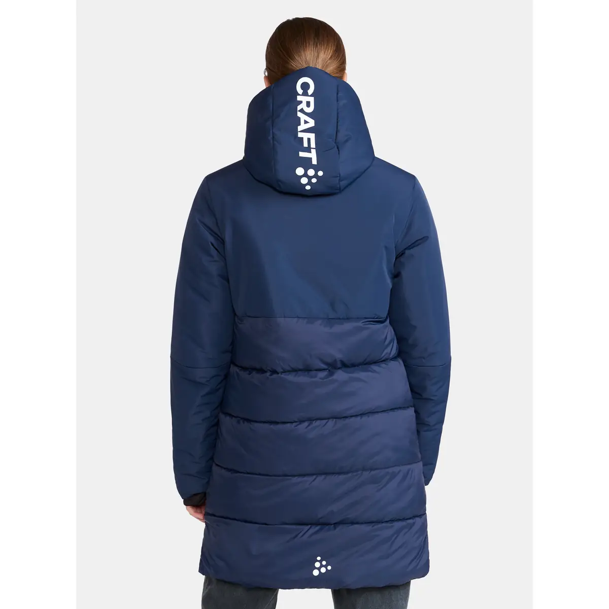 Parka mujer CRAFT ABILITY ISOLATE PARKAS 1913813 8 Parka mujer CRAFT ABILITY ISOLATE PARKAS 1913813, Marino, con modelo, vista posterior