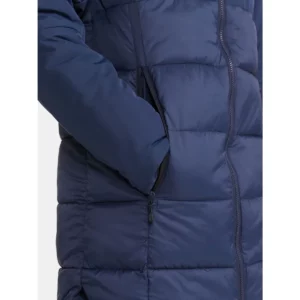 Parka mujer CRAFT ABILITY ISOLATE PARKAS 1913813, Marino, con modelo, detalle del bolsillo