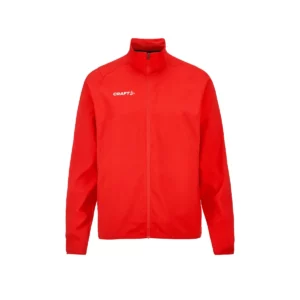 Chaqueta hombre CRAFT RUSH 2.0 TRAINING JACKET 1914672, Bright red, vista frontal