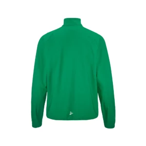 Chaqueta hombre CRAFT RUSH 2.0 TRAINING JACKET 1914672, Team green, vista posterior