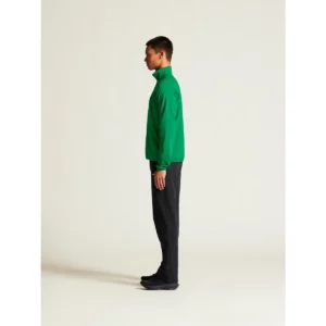 Chaqueta hombre CRAFT RUSH 2.0 TRAINING JACKET 1914672, Team green, con modelo, vista lateral