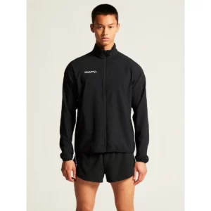 Chaqueta hombre CRAFT RUSH 2.0 TRAINING JACKET 1914672, Negro, con modelo, vista frontal