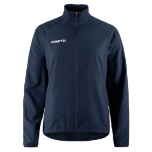 Chaqueta mujer CRAFT RUSH 2.0 TRAINING JACKET 1914673, Marino, vista frontal