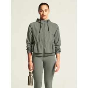 Cortavientos mujer CRAFT ADV JOIN WINDBREAKER 1914692, Leaf, con modelo