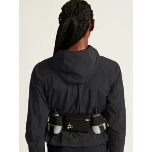 Cortavientos mujer CRAFT ADV JOIN WINDBREAKER 1914692, Negro, con modelo, vista posterior