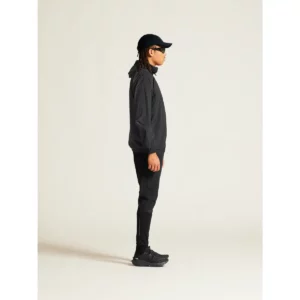 Cortavientos hombre CRAFT ADV JOIN WINDBREAKER 1914704, Negro, con modelo, vista lateral de cuerpo entero
