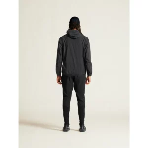 Cortavientos hombre CRAFT ADV JOIN WINDBREAKER 1914704, Negro, con modelo, vista posterior de cuerpo entero