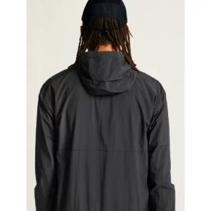 Cortavientos hombre CRAFT ADV JOIN WINDBREAKER 1914704, Negro, con modelo, detalle posterior de capucha