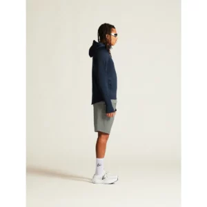 Chaqueta polar hombre CRAFT EXPLORE POWER FLEECE 1915240, Blaze, con modelo, vista lateral de cuerpo entero