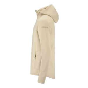 Chaqueta polar hombre CRAFT EXPLORE POWER FLEECE 1915240, Hay, lateral izquierdo