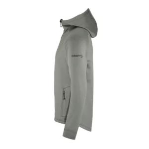Chaqueta polar hombre CRAFT EXPLORE POWER FLEECE 1915240, Leaf, lateral izquierdo