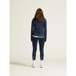 Chaqueta polar mujer CRAFT EXPLORE POWER FLEECE 1915241, Blaze, con modelo, vista posterior de cuerpo entero