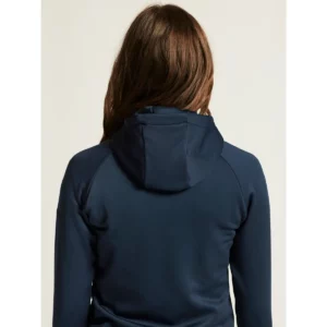 Chaqueta polar mujer CRAFT EXPLORE POWER FLEECE 1915241, Blaze, vista posterior con modelo