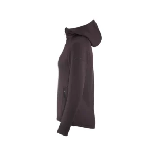 Chaqueta polar mujer CRAFT EXPLORE POWER FLEECE 1915241, Dk plum, lateral izquierdo