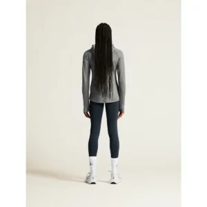Chaqueta polar mujer CRAFT EXPLORE POWER FLEECE 1915241, Leaf, con modelo, vista posterior de cuerpo entero
