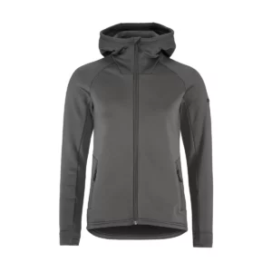 Chaqueta polar mujer CRAFT EXPLORE POWER FLEECE 1915241, Granite, vista frontal