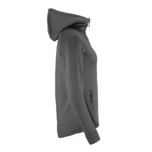 Chaqueta polar mujer CRAFT EXPLORE POWER FLEECE 1915241, Granite, lateral derecho