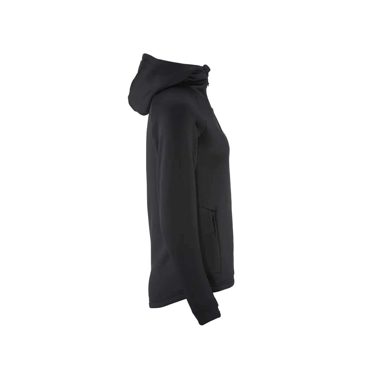 Chaqueta polar mujer CRAFT EXPLORE POWER FLEECE 1915241 28 Chaqueta polar mujer CRAFT EXPLORE POWER FLEECE 1915241, Negro, lateral derecho