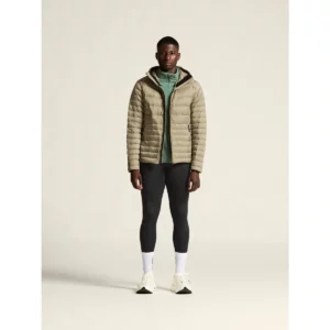Chaqueta hombre CRAFT ADV EXPLORE LIGHT DOWN JACKET 1915252, vista frontal abierta con modelo