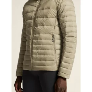Chaqueta hombre CRAFT ADV EXPLORE LIGHT DOWN JACKET 1915252, detalle frontal con modelo