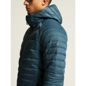 Chaqueta hombre CRAFT ADV EXPLORE LIGHT DOWN JACKET 1915252, detalle lateral con modelo